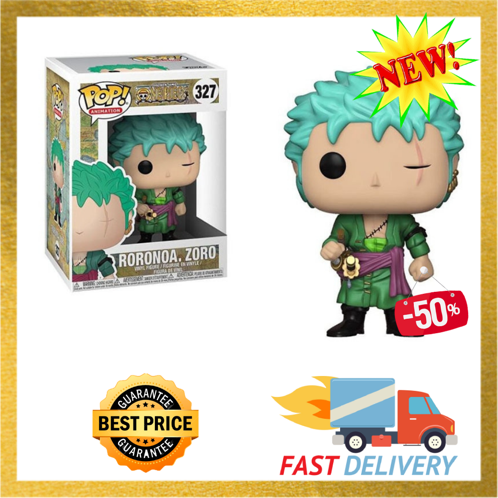 Funko Pop One Piece : Roronoa Zoro #327 Vinyl Figure "MINT" Condition