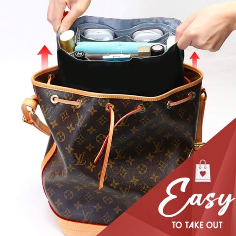 Purse Insert Organizer For Handbag Travel Inner Portable Cosmetic Bags