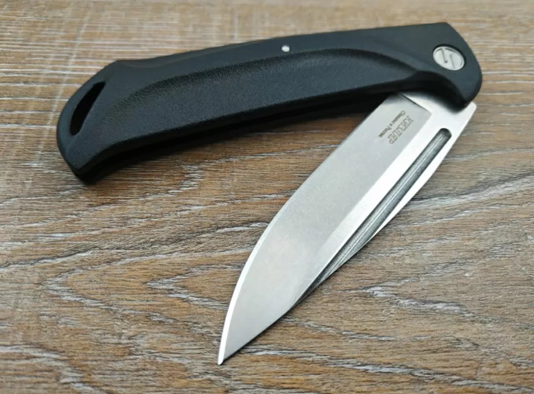 Kizlyar Russian Knife Scout Folding Blade 3.9in Steel AUS8 Elastron